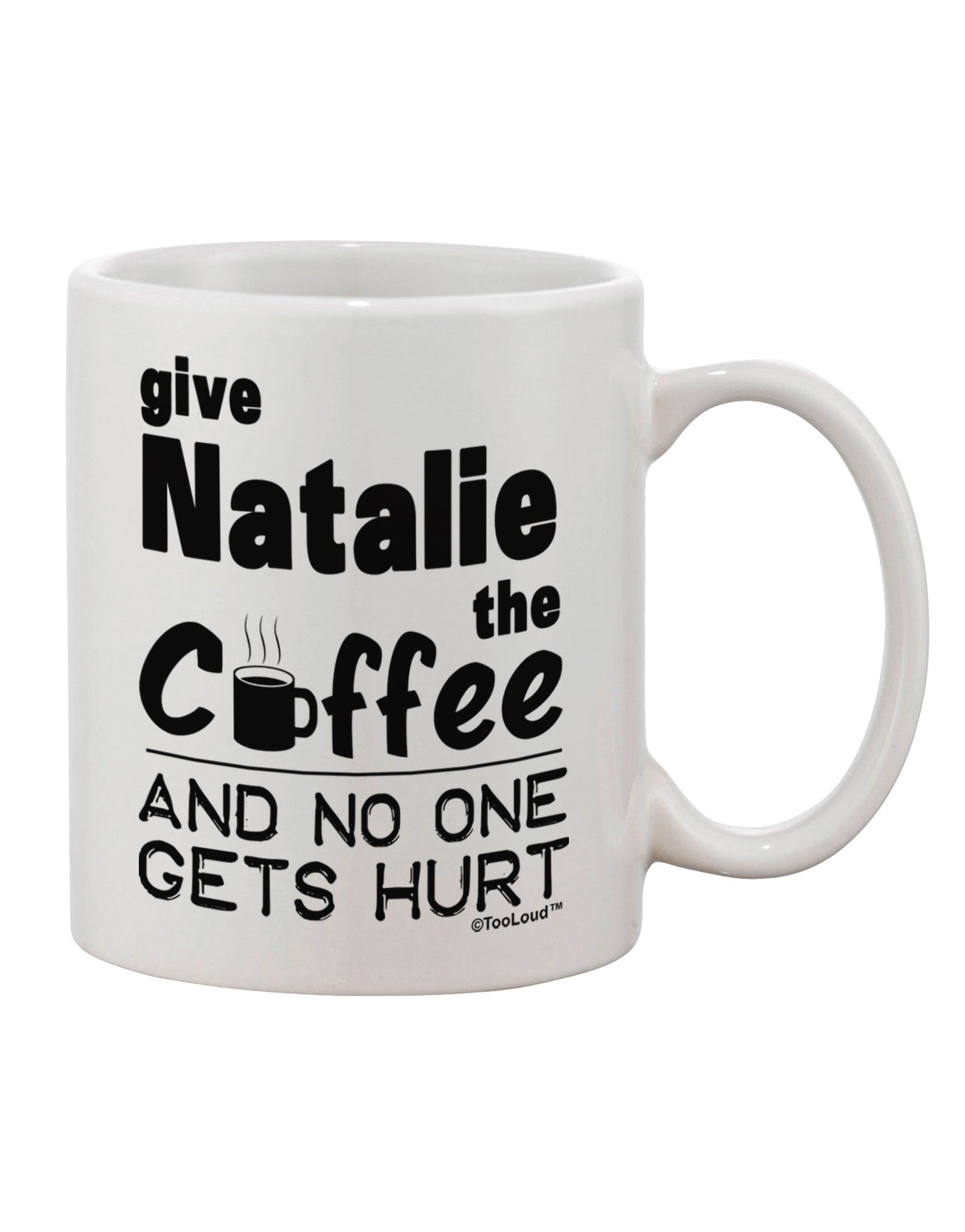 Custom Personalized 11 OZ Coffee Mug - Expertly Printed TooLoud-11 OZ Coffee Mug-TooLoud-White-Davson Sales