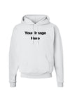 Custom Personalized Image and Text Hoodie Sweatshirt-Hoodie-TooLoud-White-Small-Davson Sales