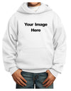 Custom Personalized Image and Text Youth Hoodie Pullover Sweatshirt-Youth Hoodie-TooLoud-White-XS-Davson Sales