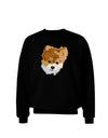 Custom Pet Art Adult Dark Sweatshirt by TooLoud-TooLoud-Black-Small-Davson Sales
