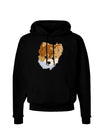 Custom Pet Art Dark Hoodie Sweatshirt by TooLoud
