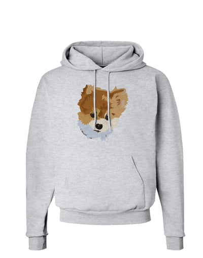 Custom Pet Art Hoodie Sweatshirt by TooLoud-TooLoud-AshGray-Small-Davson Sales