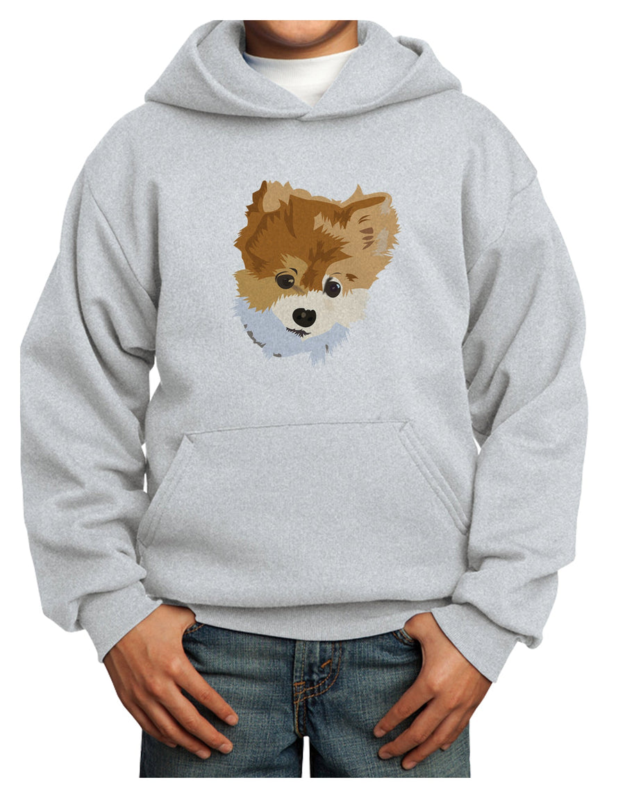 Custom Pet Art Youth Hoodie Pullover Sweatshirt by TooLoud