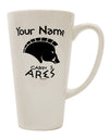 Customizable Cabin 5 Ares 16 oz Conical Latte Coffee Mug - Expertly Crafted by TooLoud-Conical Latte Mug-TooLoud-White-Davson Sales