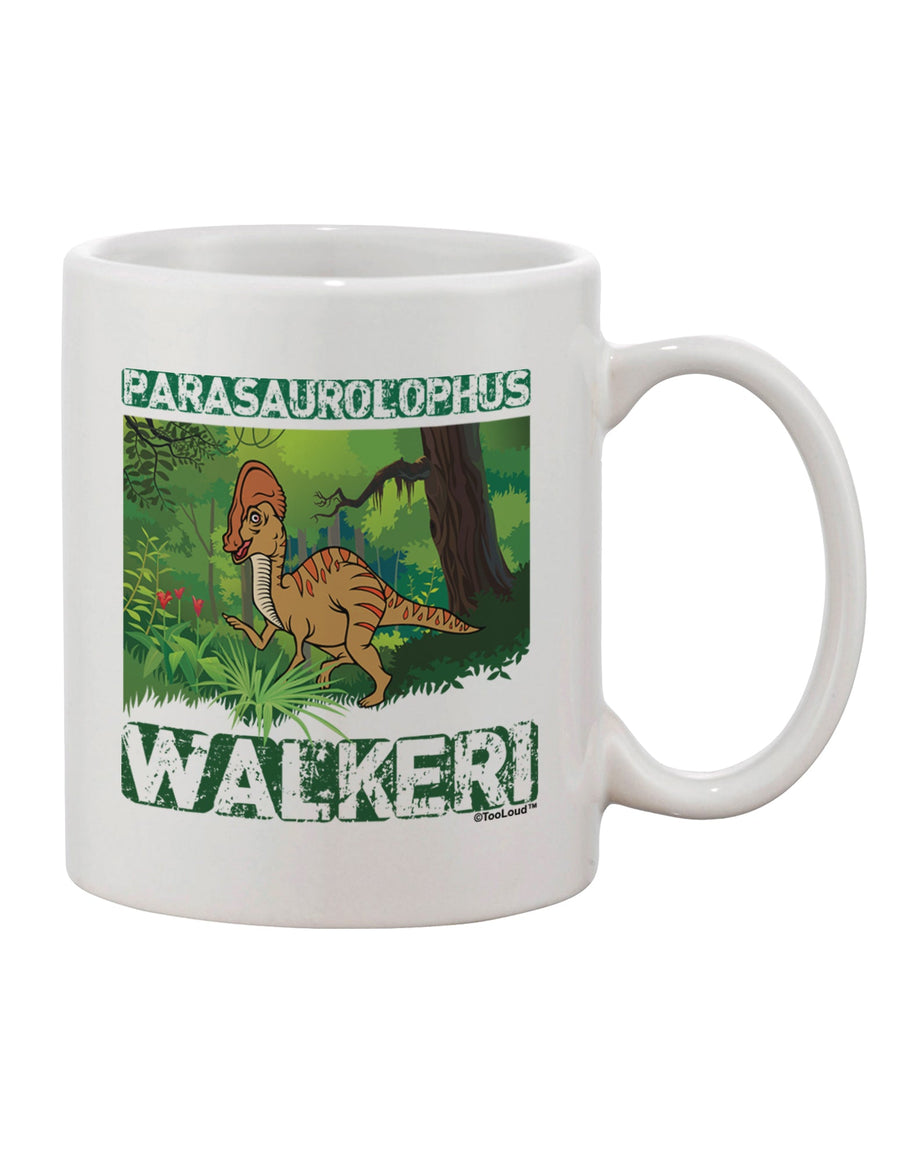 Customizable Parasaurolophus Walkeri 11 oz Coffee Mug - Expertly Crafted by TooLoud-11 OZ Coffee Mug-TooLoud-White-Davson Sales