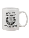 Customized 11 oz Coffee Mug - Exemplifying Unparalleled Craftsmanship by TooLoud-11 OZ Coffee Mug-TooLoud-White-Davson Sales