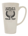 Customized 16 oz. Conical Latte Coffee Mug - Expertly Crafted by TooLoud-Conical Latte Mug-TooLoud-White-Davson Sales