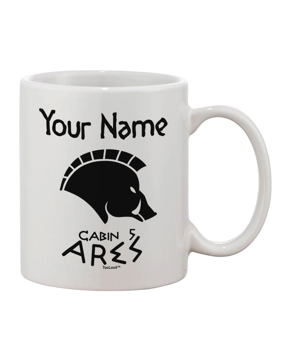 Customized Cabin 5 Ares Design 11 oz Coffee Mug - Expertly Crafted by TooLoud-11 OZ Coffee Mug-TooLoud-White-Davson Sales