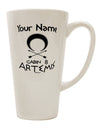 Customized Cabin 8 Artemis 16 oz Conical Latte Coffee Mug - Expertly Crafted by TooLoud-Conical Latte Mug-TooLoud-White-Davson Sales