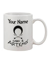 Customized Cabin 8 Artemis Design 11 oz Coffee Mug - Crafted by a Drinkware Expert-11 OZ Coffee Mug-TooLoud-White-Davson Sales