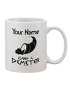 Customized Demeter Print 11 oz Coffee Mug - Expertly Crafted Drinkware TooLoud-11 OZ Coffee Mug-TooLoud-White-Davson Sales