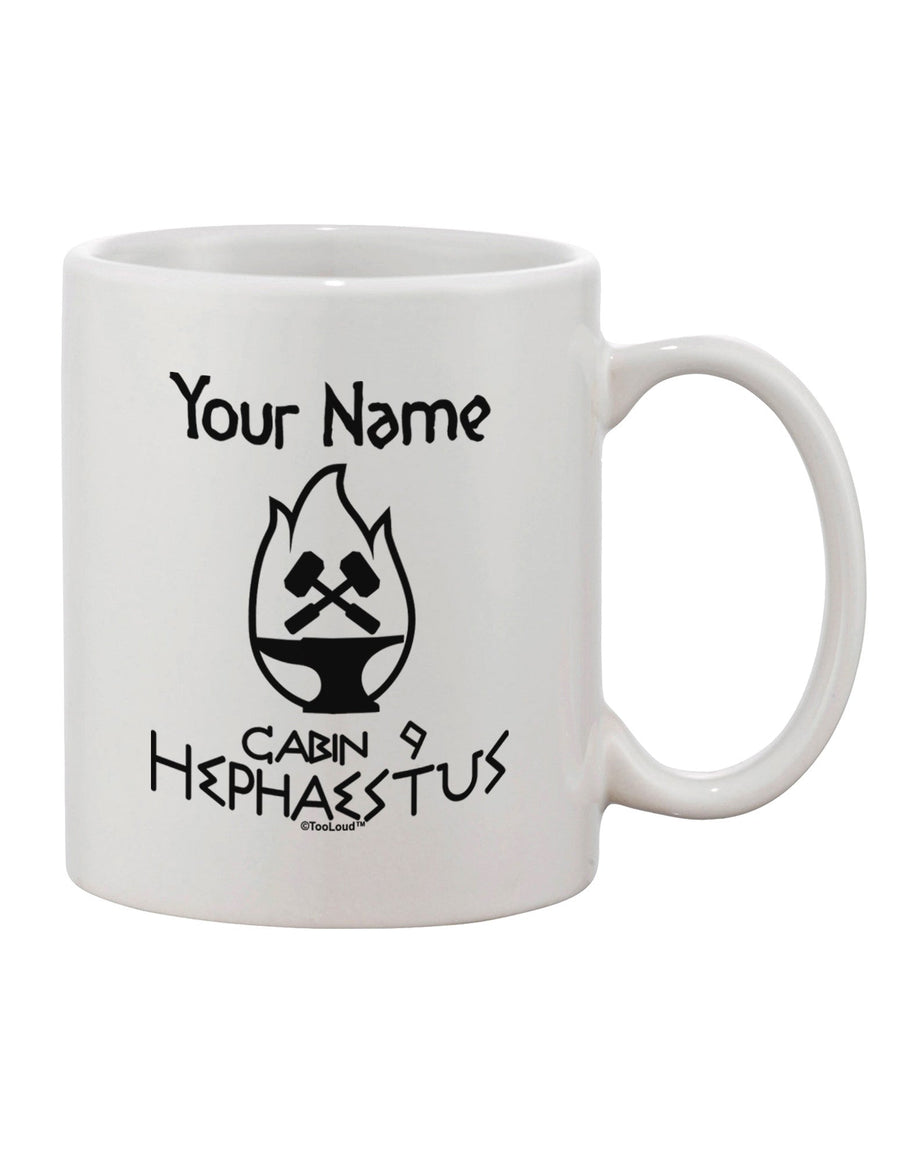 Customized Hephaestus Cabin 9 11 oz Coffee Mug - Expertly Crafted Drinkware TooLoud-11 OZ Coffee Mug-TooLoud-White-Davson Sales