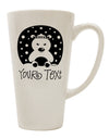 Customized Polar Bear Family Design - Personalized 16 oz Conical Latte Coffee Mug - TooLoud-Conical Latte Mug-TooLoud-White-Davson Sales