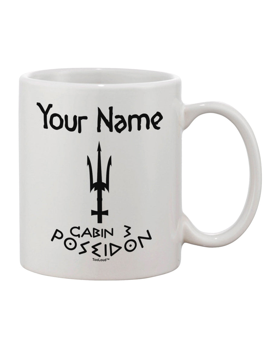 Customized Poseidon Design 11 oz Coffee Mug - Expertly Crafted Drinkware TooLoud-11 OZ Coffee Mug-TooLoud-White-Davson Sales