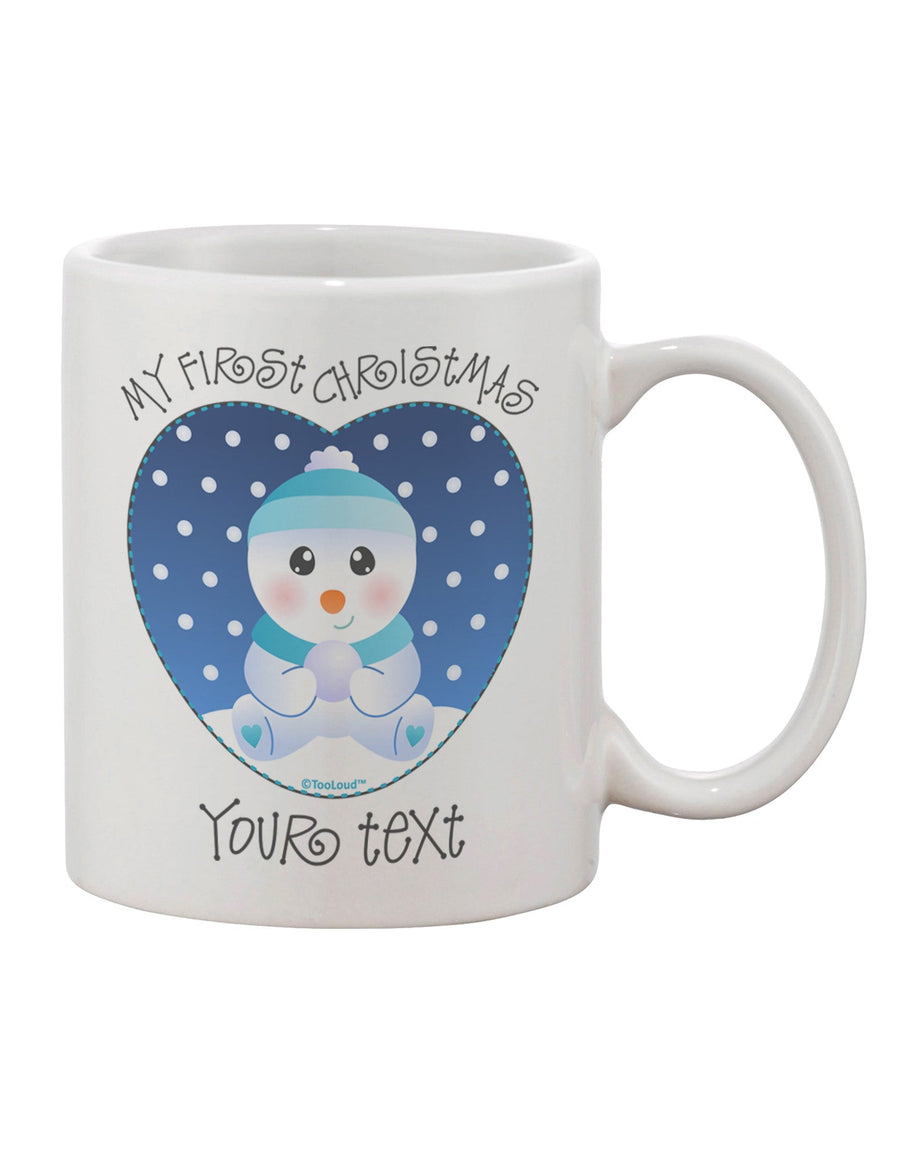 Customized Snowbaby Blue 11 oz Coffee Mug - Expert Drinkware TooLoud-11 OZ Coffee Mug-TooLoud-White-Davson Sales