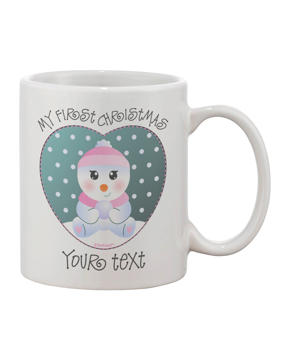 Customized Snowbaby Girl 11 oz Coffee Mug - Expert Drinkware TooLoud-11 OZ Coffee Mug-TooLoud-White-Davson Sales