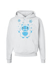 Cute Abominable Snowman Boy Yeti - Christmas Hoodie Sweatshirt-Hoodie-TooLoud-White-Small-Davson Sales