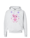 Cute Abominable Snowman Girl Yeti - Christmas Hoodie Sweatshirt-Hoodie-TooLoud-White-Small-Davson Sales