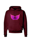 Cute Angel Wings Pair Heart Dark Hoodie Sweatshirt-Hoodie-TooLoud-Maroon-Small-Davson Sales