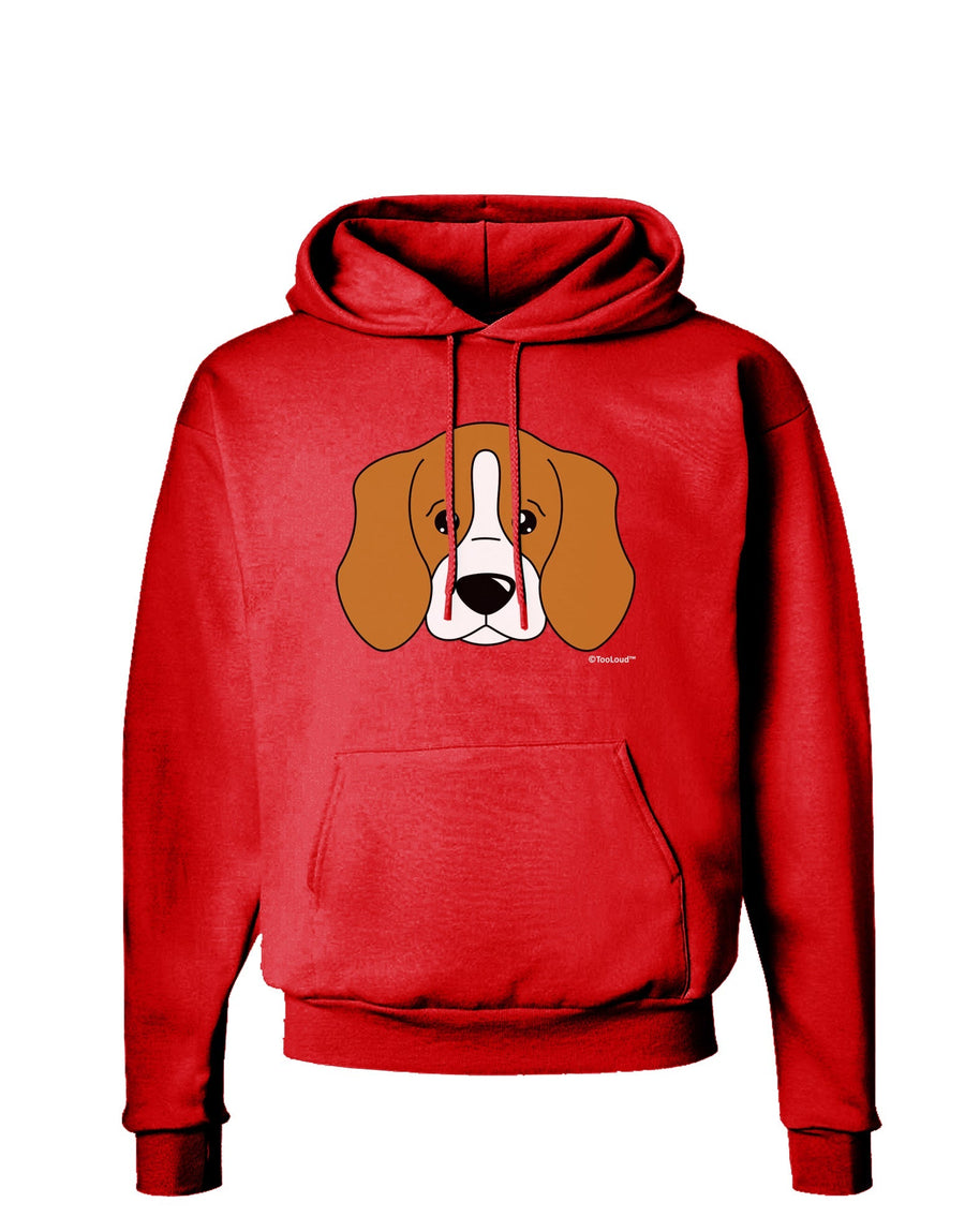 Cute Beagle Dog Dark Hoodie Sweatshirt by TooLoud-Hoodie-TooLoud-Black-Small-Davson Sales