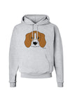 Cute Beagle Dog Hoodie Sweatshirt by TooLoud-Hoodie-TooLoud-AshGray-Small-Davson Sales