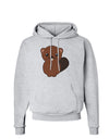 Cute Beaver Hoodie Sweatshirt-Hoodie-TooLoud-AshGray-Small-Davson Sales