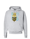 Cute Bee Hoodie Sweatshirt-Hoodie-TooLoud-AshGray-Small-Davson Sales