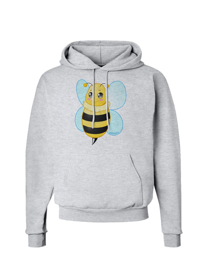 Cute Bee Hoodie Sweatshirt-Hoodie-TooLoud-AshGray-Small-Davson Sales