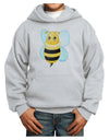 Cute Bee Youth Hoodie Pullover Sweatshirt-Youth Hoodie-TooLoud-Ash-XS-Davson Sales