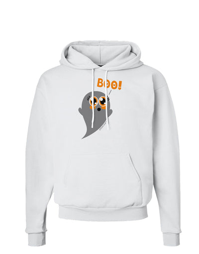 Cute Boo Ghost Hoodie Sweatshirt-Hoodie-TooLoud-White-Small-Davson Sales