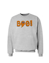 Cute Boo Text Orange Sweatshirt-Sweatshirts-TooLoud-AshGray-Small-Davson Sales