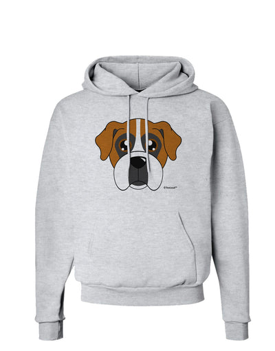 Cute Boxer Dog Hoodie Sweatshirt-Hoodie-TooLoud-AshGray-Small-Davson Sales