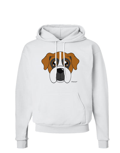 Cute Boxer Dog Hoodie Sweatshirt-Hoodie-TooLoud-White-Small-Davson Sales