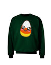 Cute Boy Child Candy Corn Family Halloween Adult Dark Sweatshirt-Sweatshirts-TooLoud-Deep-Forest-Green-Small-Davson Sales