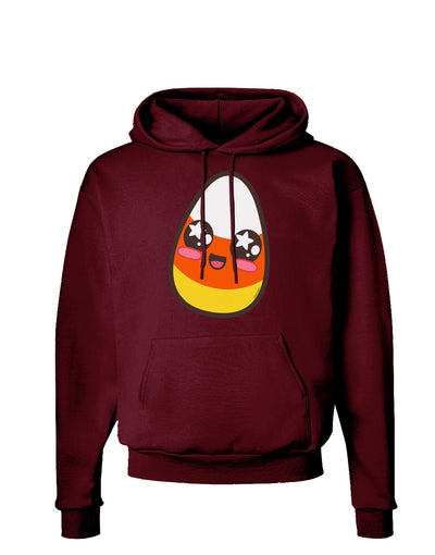 Cute Boy Child Candy Corn Family Halloween Dark Hoodie Sweatshirt-Hoodie-TooLoud-Maroon-Small-Davson Sales