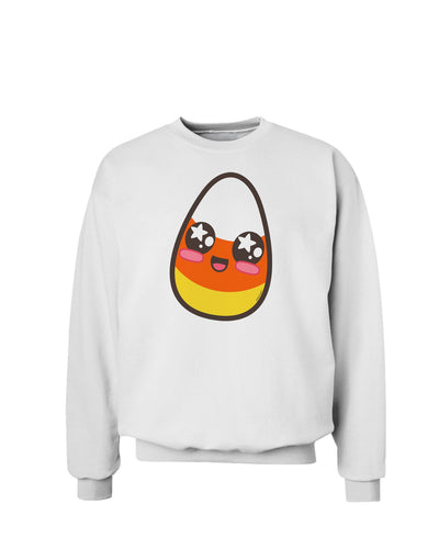 Cute Boy Child Candy Corn Family Halloween Sweatshirt-Sweatshirts-TooLoud-White-Small-Davson Sales