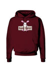 Cute Bunny - Happy Easter Dark Hoodie Sweatshirt by TooLoud-Hoodie-TooLoud-Maroon-Small-Davson Sales