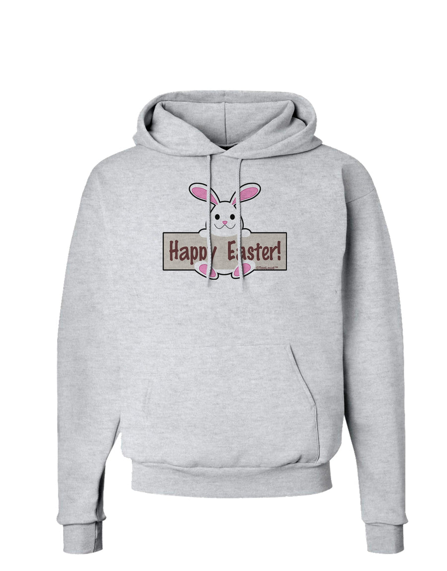 Cute Bunny - Happy Easter Hoodie Sweatshirt by TooLoud-Hoodie-TooLoud-White-Small-Davson Sales