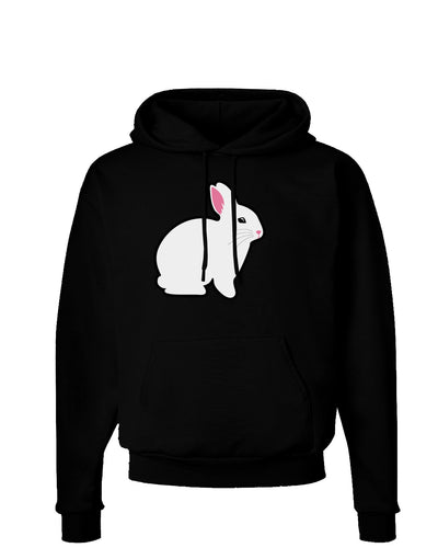 Cute Bunny Rabbit Easter Dark Hoodie Sweatshirt-Hoodie-TooLoud-Black-Small-Davson Sales