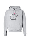 Cute Bunny Rabbit Easter Hoodie Sweatshirt-Hoodie-TooLoud-AshGray-Small-Davson Sales