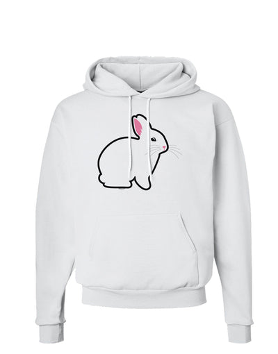 Cute Bunny Rabbit Easter Hoodie Sweatshirt-Hoodie-TooLoud-White-Small-Davson Sales