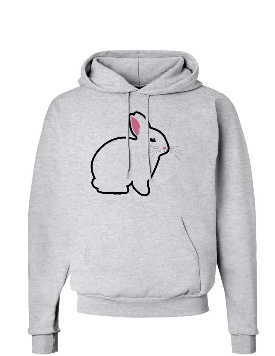 Cute Bunny Rabbit Hoodie Sweatshirt-Hoodie-TooLoud-White-Small-Davson Sales