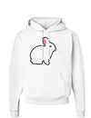 Cute Bunny Rabbit Hoodie Sweatshirt-Hoodie-TooLoud-White-Small-Davson Sales