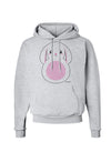 Cute Bunny with Floppy Ears - Pink Hoodie Sweatshirt by TooLoud-Hoodie-TooLoud-AshGray-Small-Davson Sales