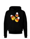 Cute Candy Corn Family Halloween Dark Hoodie Sweatshirt-Hoodie-TooLoud-Black-Small-Davson Sales