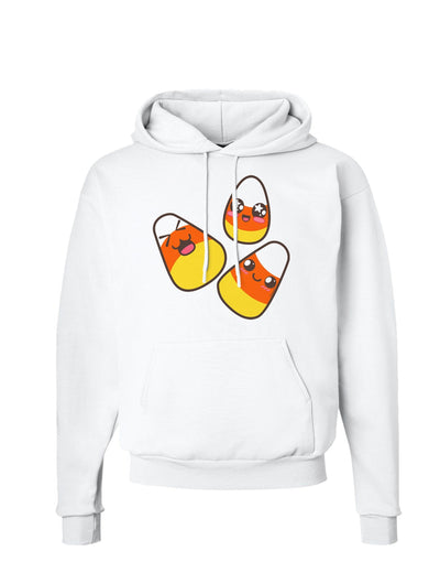 Cute Candy Corn Family Halloween Hoodie Sweatshirt-Hoodie-TooLoud-White-Small-Davson Sales