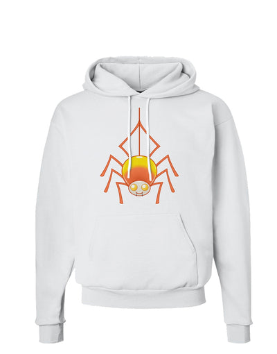 Cute Candy Corn Spider - Halloween Hoodie Sweatshirt-Hoodie-TooLoud-White-Small-Davson Sales