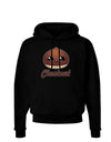 Cute Chestnut Design - Christmas Text Dark Hoodie Sweatshirt-Hoodie-TooLoud-Black-Small-Davson Sales