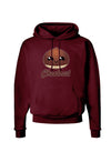 Cute Chestnut Design - Christmas Text Dark Hoodie Sweatshirt-Hoodie-TooLoud-Maroon-Small-Davson Sales