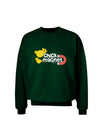 Cute Chick Magnet Design Adult Dark Sweatshirt-Sweatshirts-TooLoud-Deep-Forest-Green-Small-Davson Sales